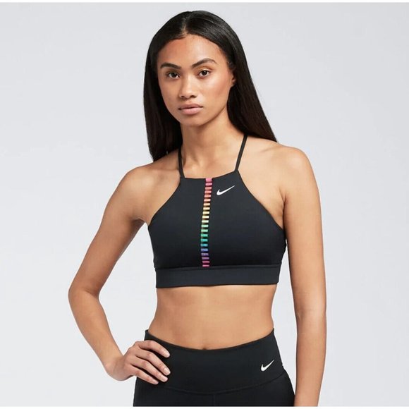 Nike Other - NWT Nike Dri-FIT Women's Size XS Indy Rainbow Ladder Sports Bra Padded